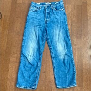 Levi Ribcage Straight Ankle Jeans